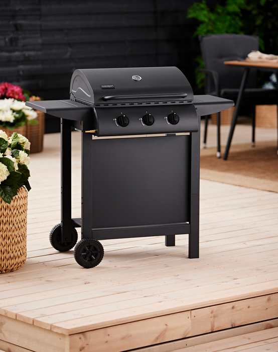 Gassgrill med 3 brennere - Grillexpert